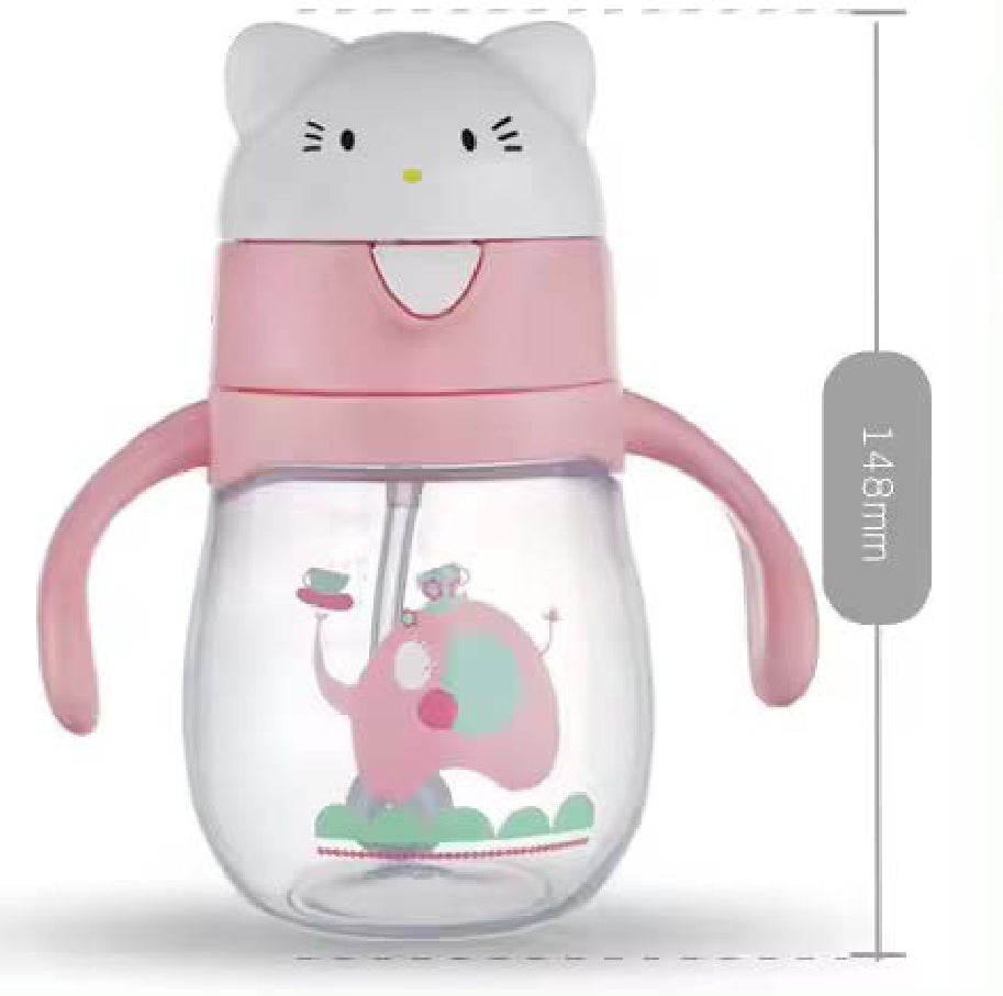 BABYDISE Space Bear Straw Bottle